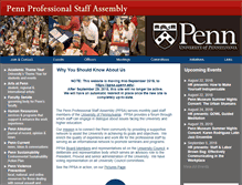 Tablet Screenshot of penn-ppsa.org